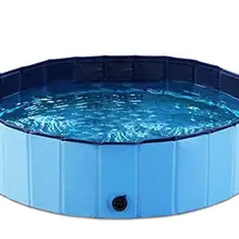 80x20 см собака бассейн кошка, щенок, домашний питомец открытый портативный складной собака для плавательного бассейна товары для домашних собак Новинка