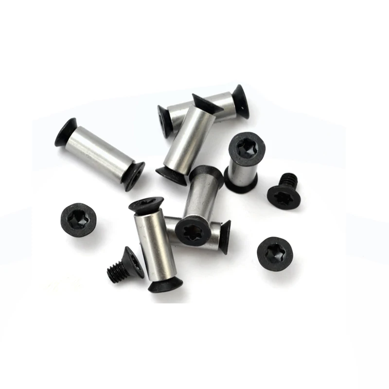 

Tactics lock DIY tools material Knife handle plate Fastening Plum style M4 ESEEKnives screw Rivet Furniture processing screw