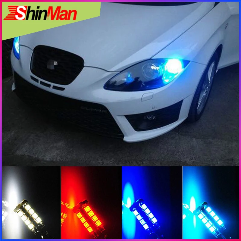 Безошибочный светодиодный фонарь ShinMan для Seat leon ibiza altea o габаритный светильник