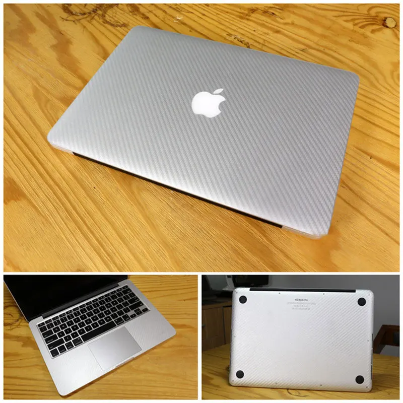 Прозрачная дышащая наклейка для ноутбука для Apple Macbook Air Pro retina 12 13 14 15 MAC Защитная прозрачная наклейка для кожи