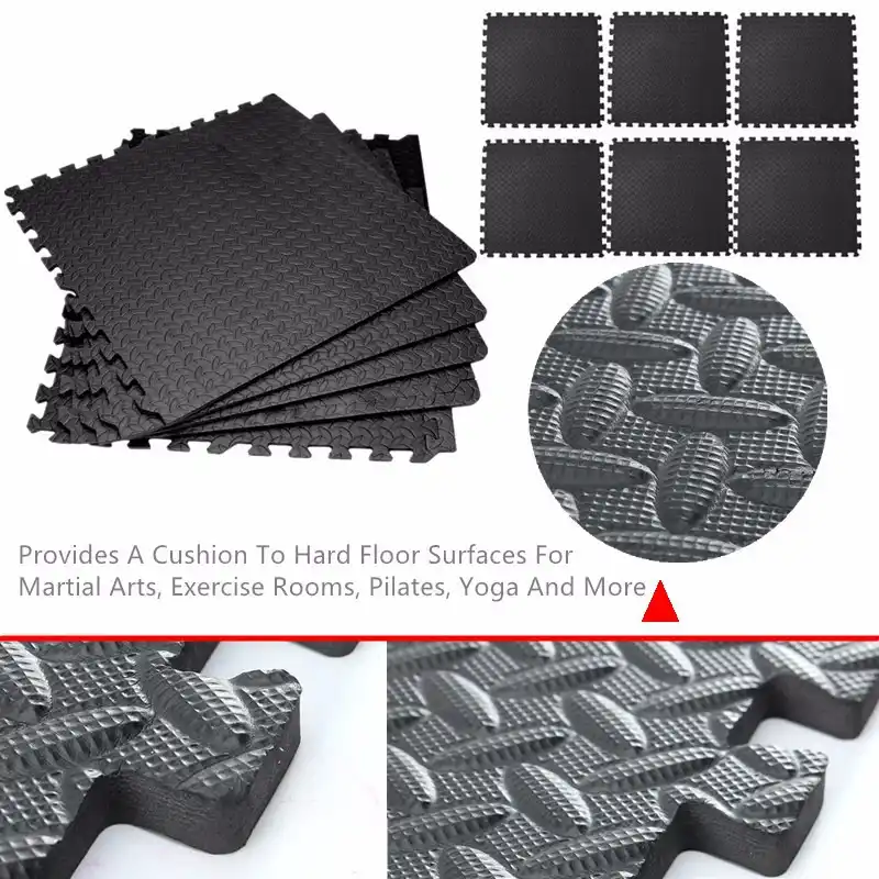 61 61cm Eva Foam Floor Interlocking Mat Foam Mats Exercise Gym