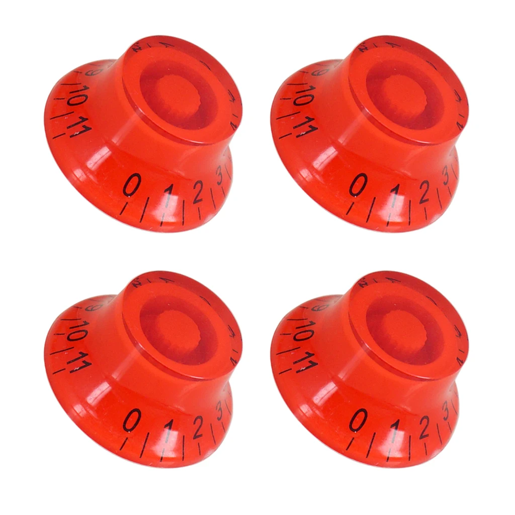 4 Pcs Plastic Electric Guitar Volume Tone Knob Control Switch Toggle Knobs For ST SQ Musical Instruments Electric Guitars Parts