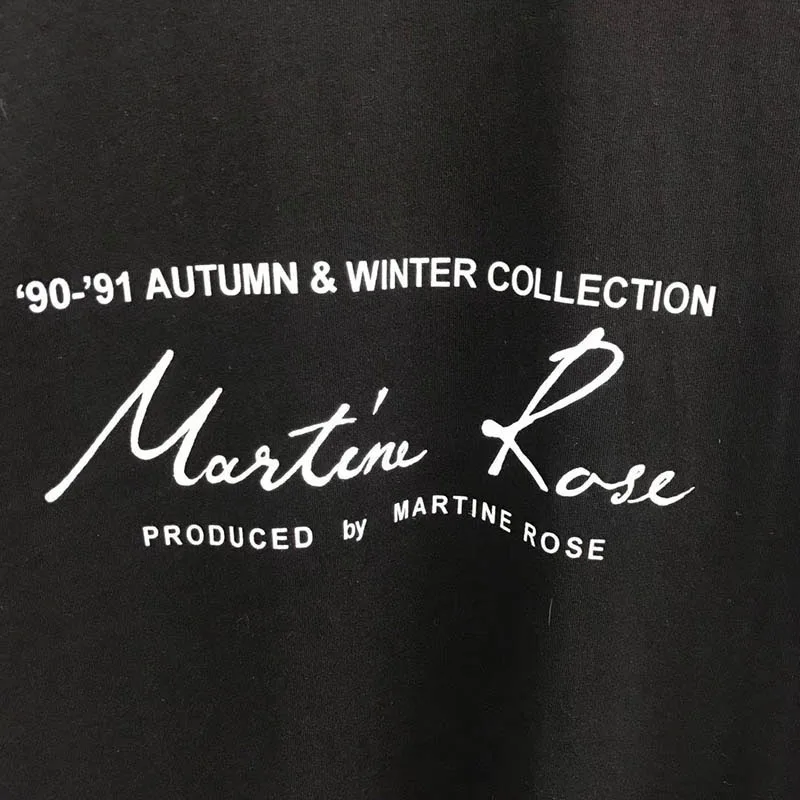 Футболка Martine Rose для мужчин и женщин, хлопок, 19SS, уличная одежда, Harajuku, футболки, Camisetas Hombre, фирменная футболка Martine Rose