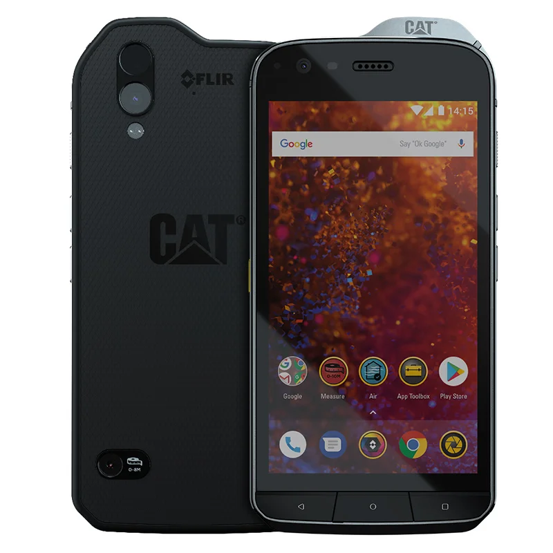 CAT S61 Waterproof Mobile phone Android 8.0 5.2''FHD+Octa