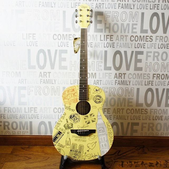 Cheap 2016 NEW guitars z40 inch high quality Acoustic Guitar guitarra Musical Instruments with guitar strings