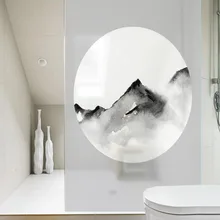 Стекло Стикер Матовый Стекло пленка прозрачная непрозрачные ванная комната анти-прозрачные окна наклейка Туалет анти-конфиденциальности