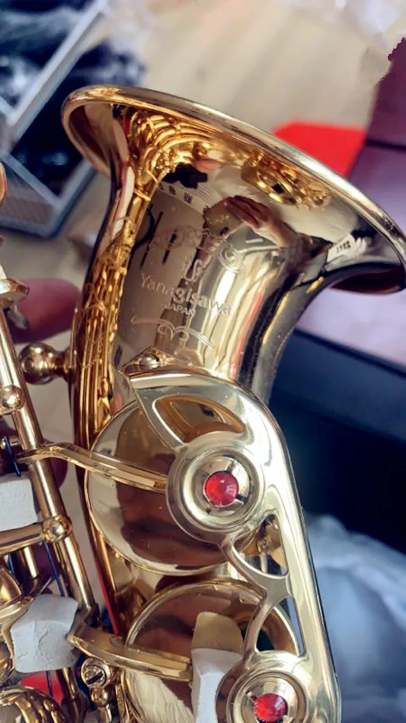 

Top B flat Yanagisawa W010 curved Soprano Saxophone adult children wind musical instruments free delivery Soprano Sax Hard box