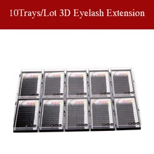 Hand Made наращивания ресниц шелк, норка ресницы мягкие Материал 10trays/много Индивидуальный ресницы B C D Curl С