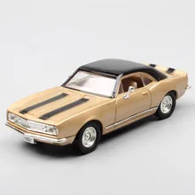 1/43 escala mini vintage 1967 Chevrolet Camaro Z28 Chevy de carreras de coche de fundición y vehículos de juguete modelo de miniaturas de