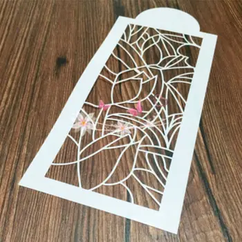 

1PC Beautiful petals Flower Shaped Reusable Stencil Airbrush Painting Art DIY Home Decor Scrap booking Album Crafts