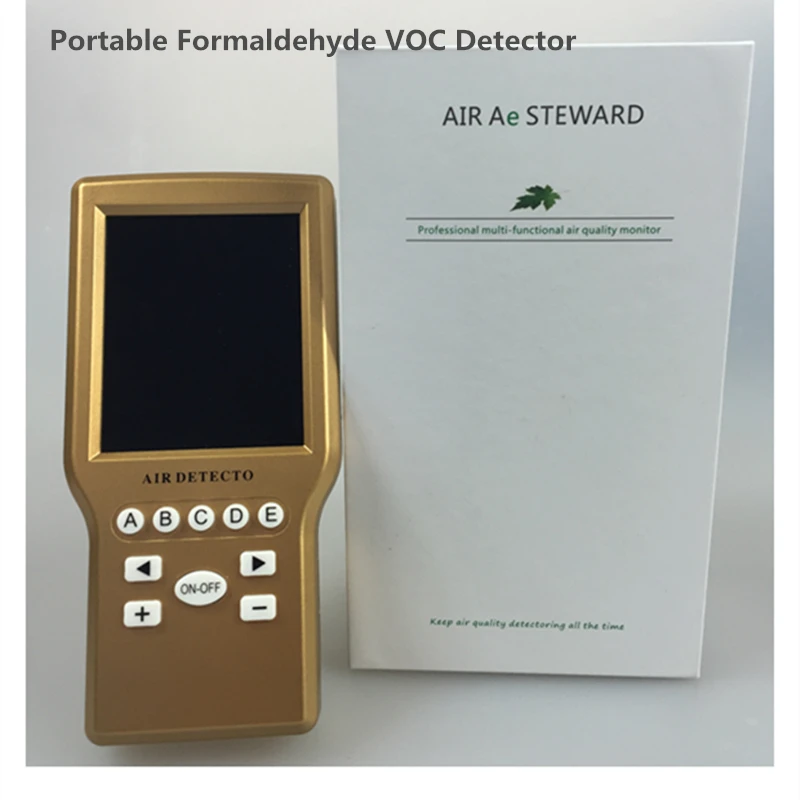 Free shipping  digital formaldehyde TVOC detector for home use, HCHO detector, CH2O monitor, portable formaldehyde gas detector