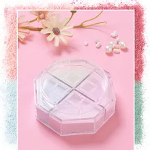 Прямая поставка прозрачный отделочный свободный порошок контроль масла Водонепроницаемый Макияж инструмент для кожи лица отделка SMJ