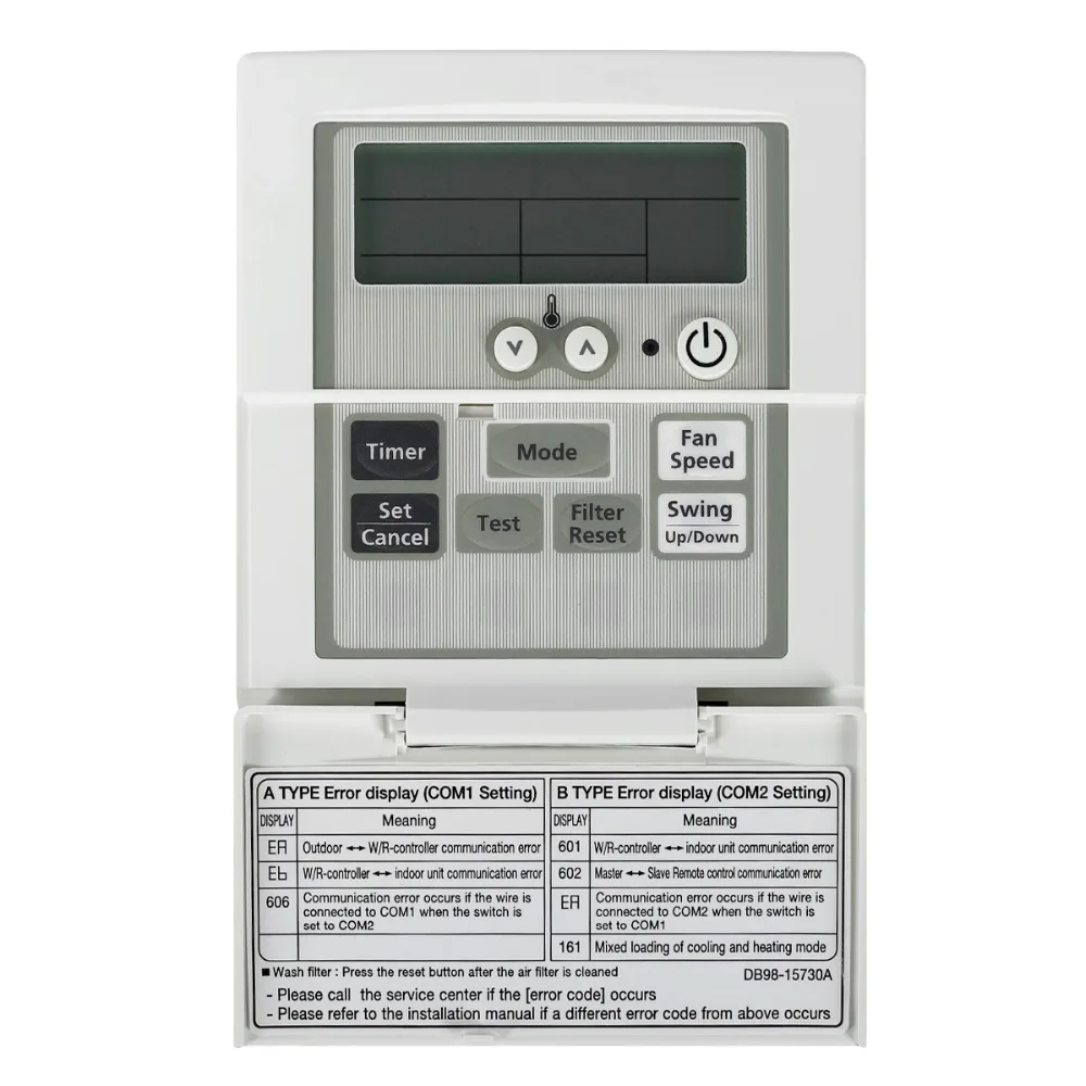 Wired Remote Control Panel for Samsung Central A/C Conditioning DB98-15730A Controller