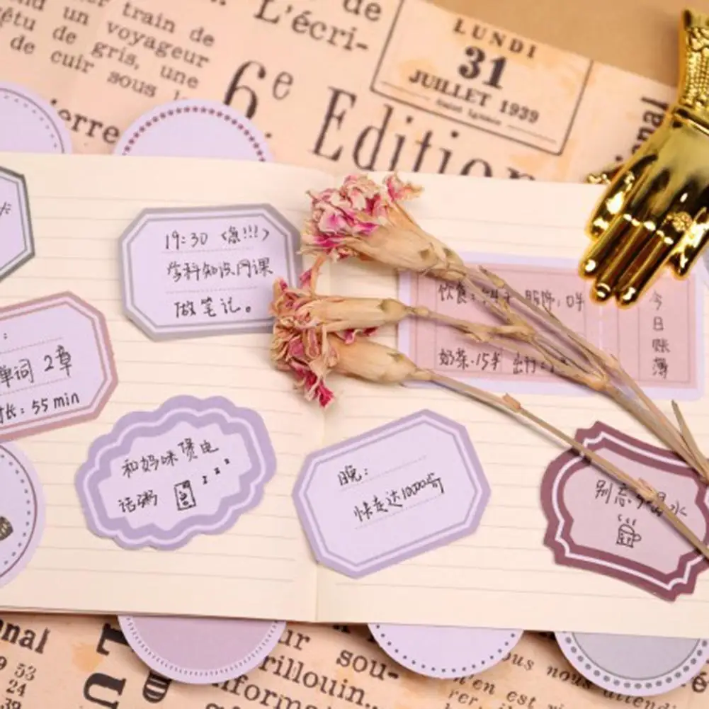 

Old Time Series Kawaii Stickers Pack Handbook Journal Diary Decorative Paper Scrapbooking DIY Craft Stationery Stickers