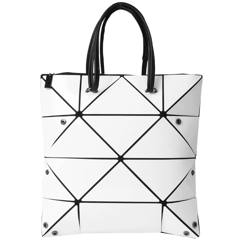 

2019 Newest Fashion Style Women's Diamond-shaped Folding Bag Geometric Bag Shoulder Bag Handbag Many Colors Shape Changed