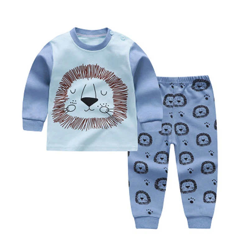 Baby Clothing Set Winter Newborn cotton girl baby clothing 2PCS Cartoon baby Boy Clothes Unisex kids Clothing Sets bebes