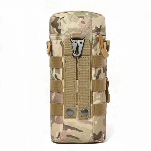 Military Can Bag Protector Molle EDC Pouch Outdoor Sports Tactical Kettle Bag Z