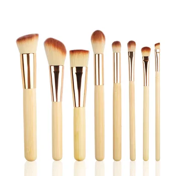 

8pcs/set Professional Makeup Brushes Set Kit Facial Cheek Eyebrow Eyeshadow Powder Foundation Brush Cosmetics Make up Tools