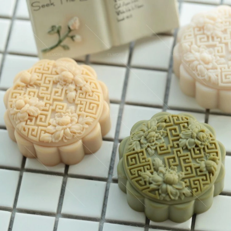 LetS Diy Chinese Character Luck Silicone Handmade Soap Moulds Candle Mold 