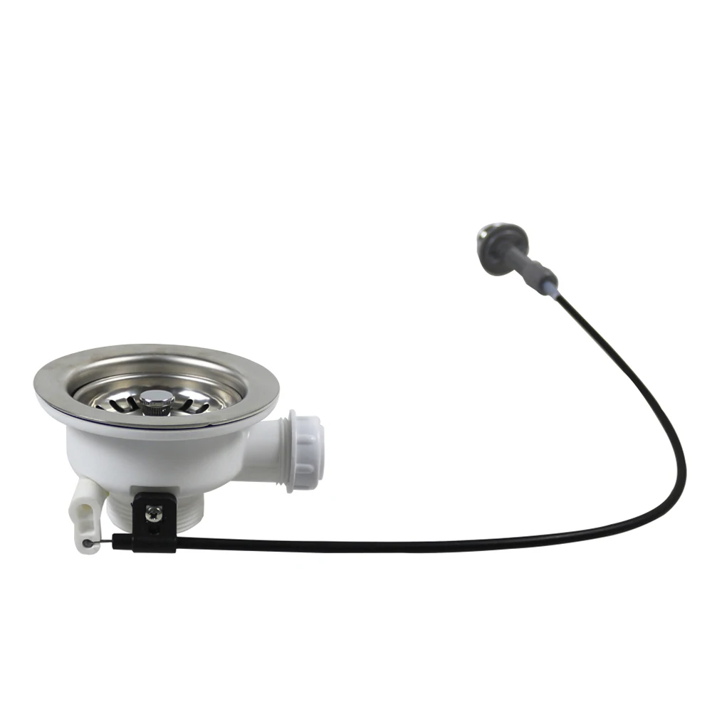 Talea Kitchen Bowl type Sink drain strainer with Cable Controller drainage system garbage Disposer Sink drain Waste KitXK256CO19