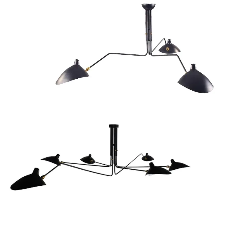 

Loft industrial dandelion lamp Nordic style modern simple duck's mouth bedroom living room Chandelier