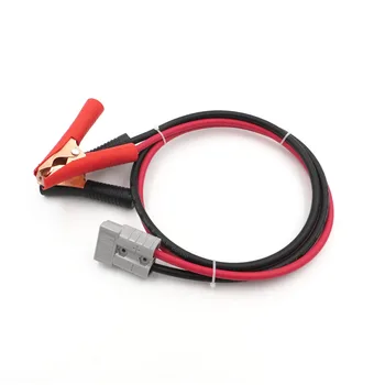 

Power Plug SH50 Connect 50A 600V Extend Cable 10AWG 6mm2 1/3/6/9/15/30ft Battery Connector Alligator Crocodile clip Clam
