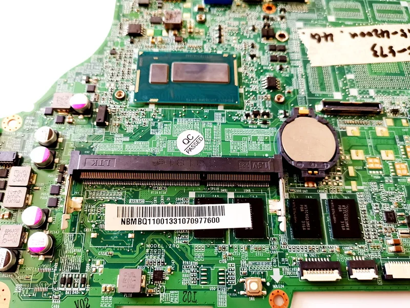 Для ACER V5-573 Материнская плата ноутбука V5-573 I5-4200U 4 Гб DAZRQMB18F0 NBMBQ11001 испытанное хорошее