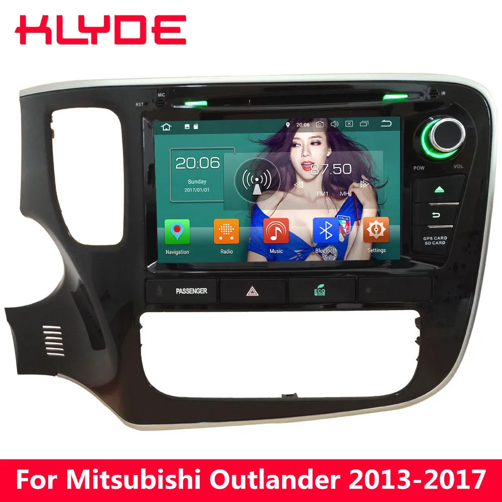 

KLYDE 4G Android 8.0 Octa Core PX5 4GB RAM 32GB ROM Car DVD Multimedia Player For Mitsubishi Outlander 2013 2014 2015 2016 2017