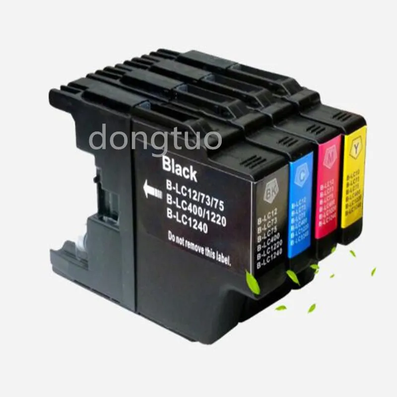 

4x Refillable For LC1280 LC-1280 Compatible Ink Cartridges For MFC J5910DW J6710DW J6910DW J825DW J625DW J430W Printer LC1280XL