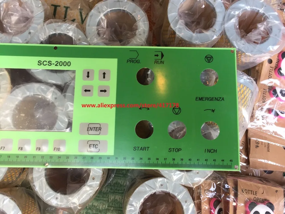 Sangiacomo Máquina Meias SCS-2000 Teclado Painel de Operação