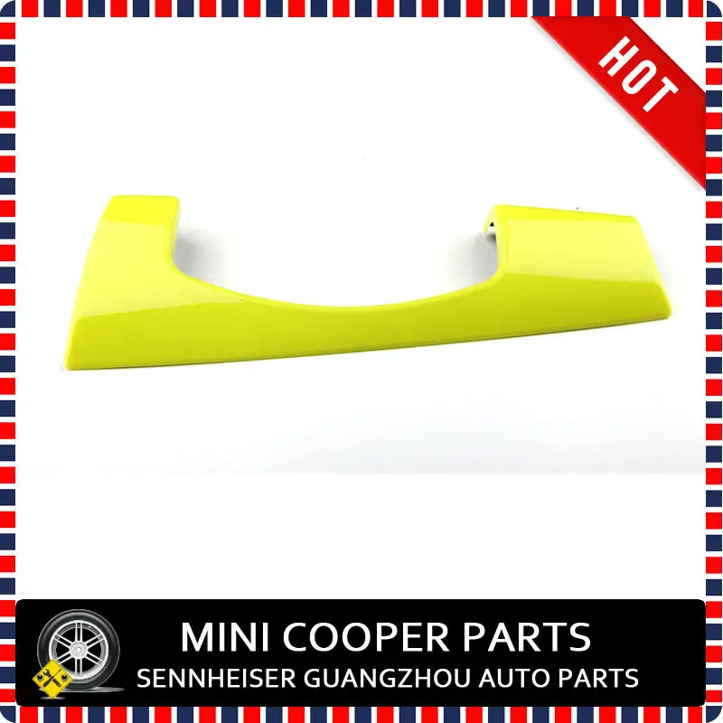 Новое поступление мини купер чистого желтого цвета из АБС-пластика Пластик с защитой от ультрафиолетового излучения, LHD& приборная доска rhd крышка стиль mini Ray для mini cooper F56(2 шт./компл