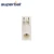 Superbat Radio Antenna Connector Fakra B White/9001 Plug PCB Mount Right Angle for Radio with Phantom Supply
