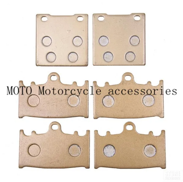Front and rear brake pads 1 set Motorcycle Brake Pads For SUZUKI GSXR600 1997-2002 2003 GSXR750 00-03 TL 1000 S 97 98 99 00 2001 1 set motorcycle front