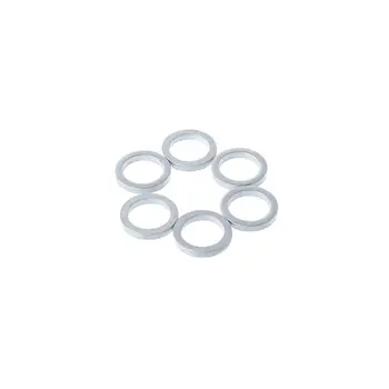 

6 Pcs/Set Bicycle Spacer Crankset Nail Dental Plate MTB Road Bike Parts Gasket Washer Chain Wheel Accessories Repair Tools