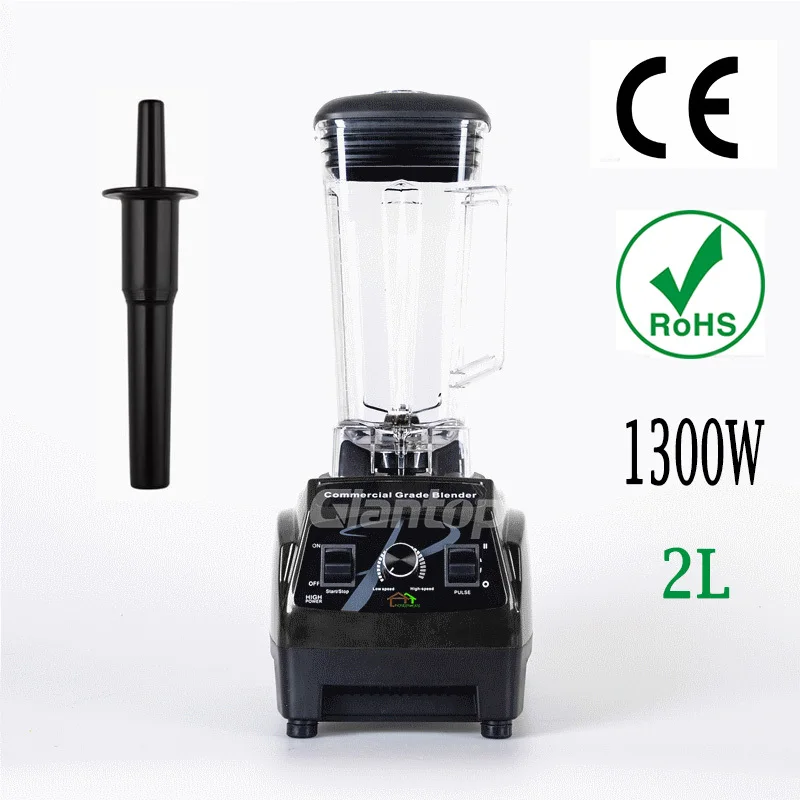 

Glantop 2L High Performance Commercial Blender Fruit Juicer Mixer Smoothie Ice Crusher