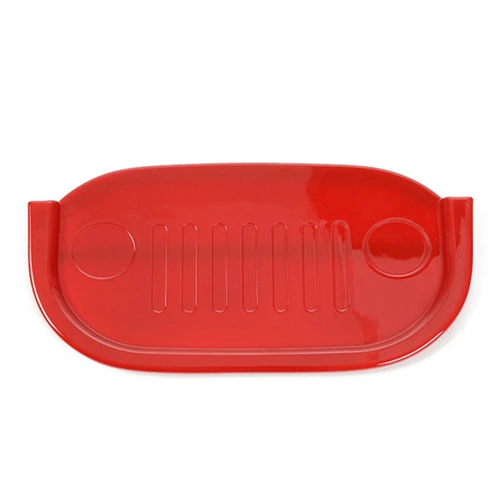 rear B-red SHINEKA держатели для напитков для Jeep Wrangler JK 2007-2010 Автомобильный интерьер передний автомобильный подстаканник украшение крышка наклейки аксессуары - Название цвета: rear B-red