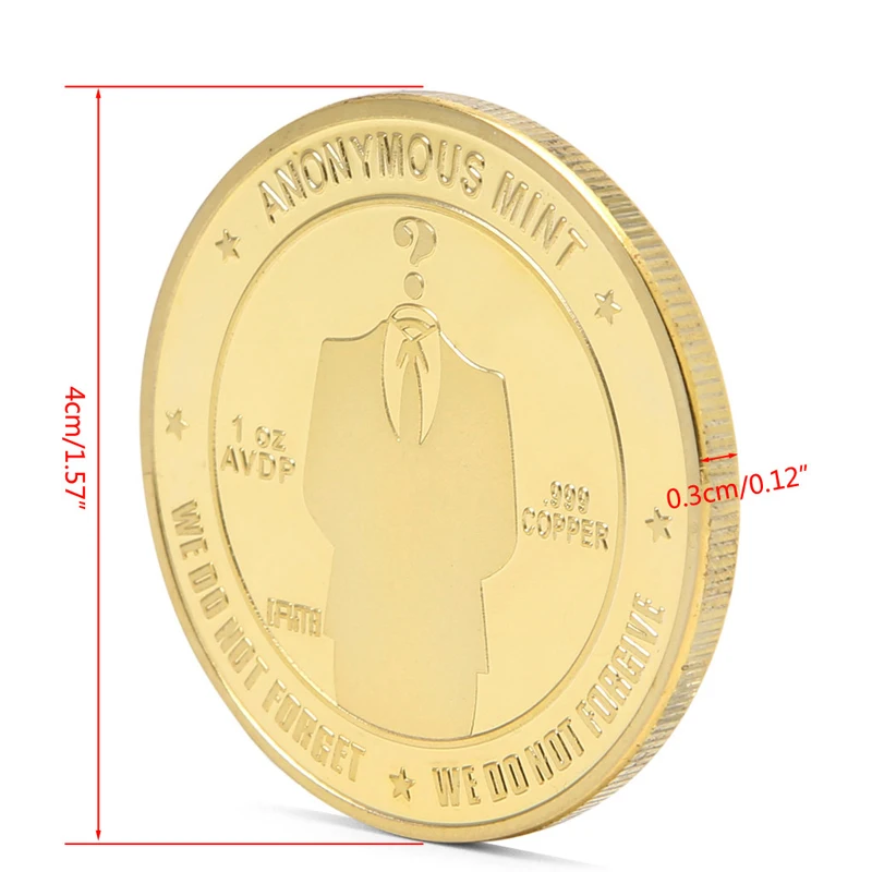 2017 позолоченный анонимный мятный Bitcoin набор памятных монет сувенир подарок