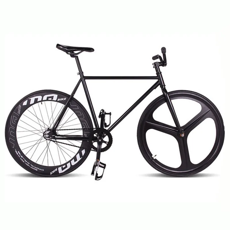 Колеса из магниевого сплава, 3 Спицы, fixie велосипед, велосипед с фиксированной передачей 700C* 23 70 мм, обода 52 см, рама DIY, велосипед, Полный дорожный велосипед