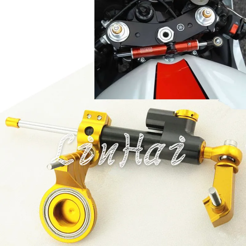 1Set Motorcycle CNC Steering Damper Stabilizer Bracket Fit For YAMAHA