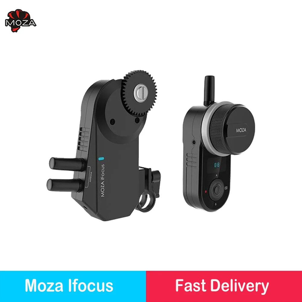 

MOZA iFOCUS Wireless Lens Control System Motor Hand Wheel Wireless follow focus for MOZA Air 2 Air Aircross Ronin S Crane 2