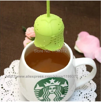 

1000pcs/lot Cute Creative Silicone Rose Design Loose Tea Leaf Strainer Herbal Spice Infuser Teapot Tea Filter Color Mixed