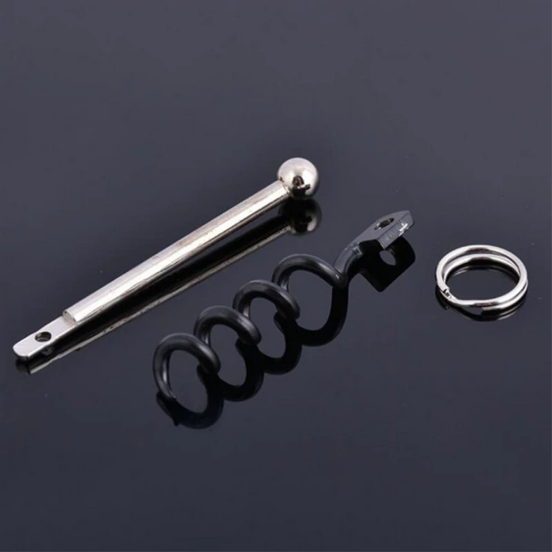 

2pcs/set Bottle opener Outdoor Mini EDC Cork Screw Red Wine Bottle Opener Keyring Tool Multi-functional Camping survival Tool