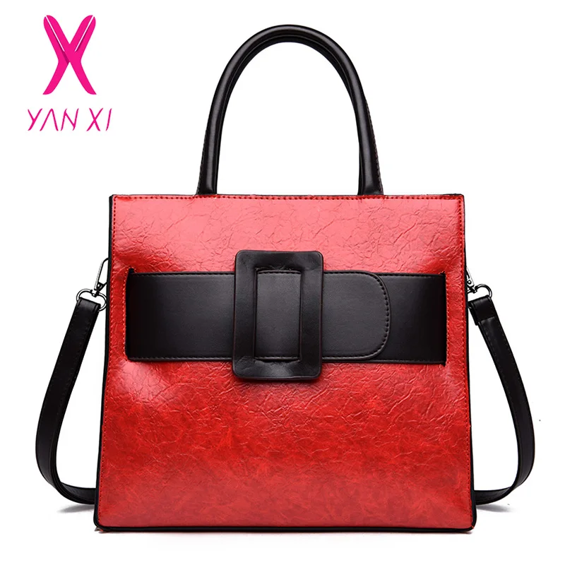 

New Fashion Handbag for Women 2019 Hot Big Tote Designer High Quality PU Leather Crossbody Bag Luxury Ladies Shoulder Bag