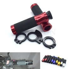Универсальный 7/8 ''22 мм мотоциклетная противоскользящая ручка с ЧПУ для Suzuki GSXR600 GSXR750 GSXR1000 GSR600 GSR750 DL650 GSF600