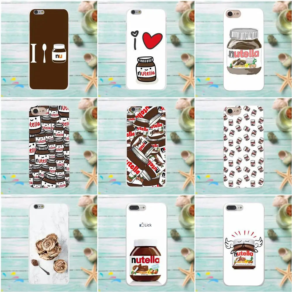 TPU Cell Phone Chocolate Food Tumblr Nutella Cute For Huawei G7 G8 Honor 5A 5C 5X 6 6X 7 8 V8 Mate 9 P7 P8 P9 P10 Lite Plus | Мобильные