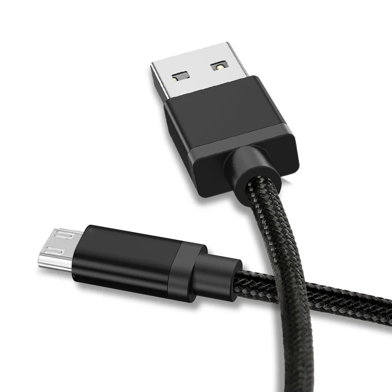 Нейлоновый Micro USB кабель для быстрой зарядки, GUSGU кабель для передачи данных для samsung Xiaomi Android мобильный телефон зарядное устройство провод кабель Microusb