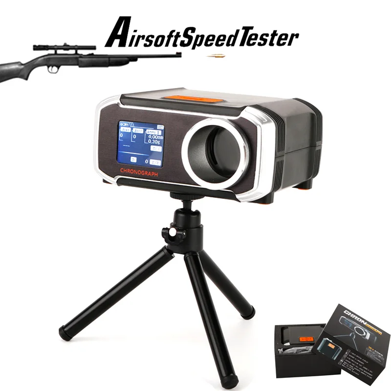 

X3400 airsoft Shooting Chronograph Wireless Link to Phone Hunting Speed Tester Hunting Shotgun Shooting Accessorie Multilanguage