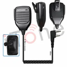 Walkie Talkie Speaker Mic Radio Headset Handfree Earpiece Earphone and Headset for Baofeng ur-5r 888s Walkie Talkie Speaker Mic