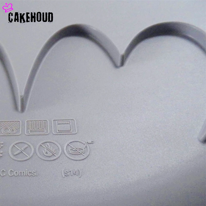 CAKEHOUD 1 шт. пищевой силикон DIY Бэтмен Логотип фильм тема Мстители супер герой антипригарные формы инструменты для украшения выпечки, торта