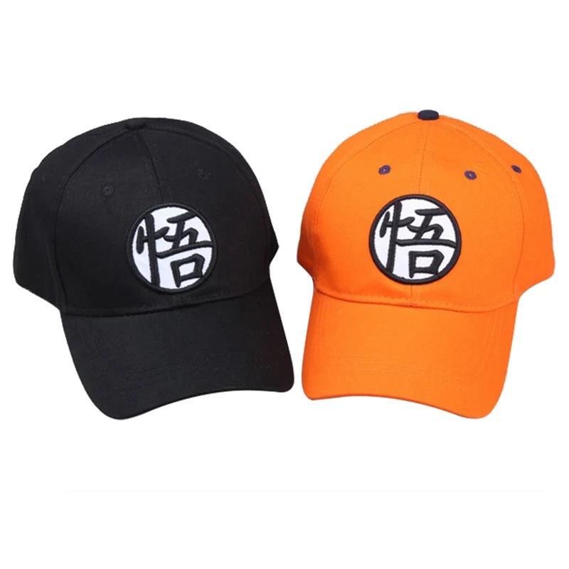 

Two Colors Monkey King Dragon Ball Goku Hat Snapback Flat Hip Hop Caps Casual Baseball Cap For Men Women Kids